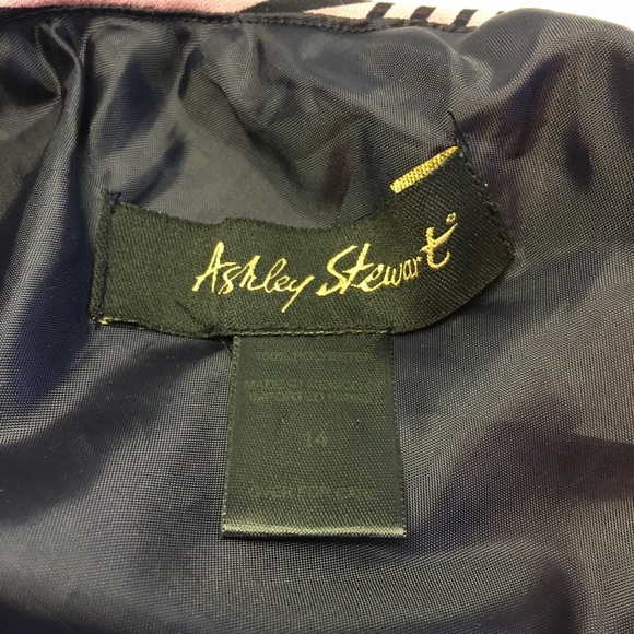 VTG Ashley Stewart Swirl Ruffled Skirt Set, 14 - Picture 10 of 11